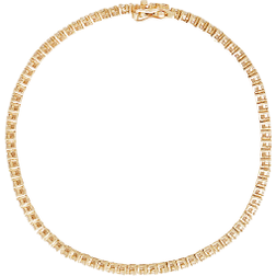 Anine Bing Tennis Bracelet - Gold/Diamonds