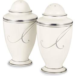 Noritake Platinum Wave Salt & Pepper Spice Mill