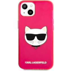 Karl Lagerfeld Glitter Choupette Fluo Sl iPhone 13 Mini Rosa