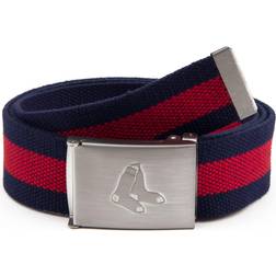 Eagles Wings Boston Red Sox Fabric Belt - Red/Blue