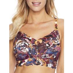 Cosabella Never Say Never Printed Curvy Sweetie Bralette - Africa Tiger