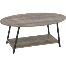 Household Essentials Oval Coffee Table 59.7x100.1cm