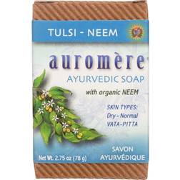 Auromere Tulsi-Neem Ayurvedic Soap with Organic Neem 78g