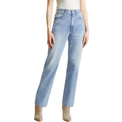 Slvrlake London High Waist Straight Leg Jeans - Heartache