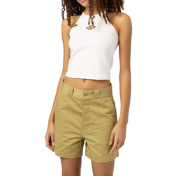 Dickies Chain Lake Cropped Tank Top - Natural Beige (NT)