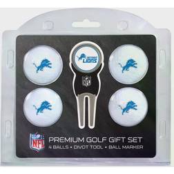 Team Golf Detroit Lions Golf Balls and Divet Tool Gift Set