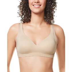 Warner's No Side Effects Wireless Lightly Lined Bra - Butterscotch