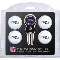 Team Golf Baltimore Ravens Golf Balls & Divet Tool Gift Set