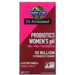 Garden of Life Dr. Formulated Probiotics Womens pH 50B 30 Capsules 30 pcs