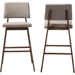 Baxton Studio Colton Bar Stool 107.4cm 2pcs