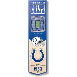 YouTheFan Indianapolis Colts 3D StadiumView Banner