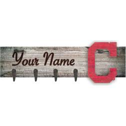 Fan Creations Cleveland Indians Personalized Mounted Coat Hanger