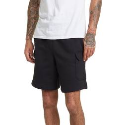 Champion Powerblend Fleece Cargo Shorts 8" - Black