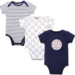 Hudson Baby Cotton Bodysuits - Baseball (10152917)