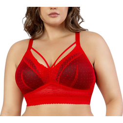 Parfait Mia Dot Wire-Free Bralette - Racing Red