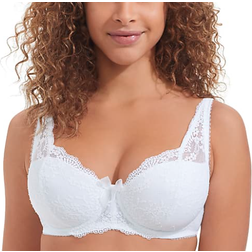 Pour Moi Flora Lightly Padded Underwired Bra - White