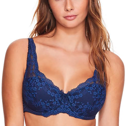 Pour Moi Flora Lightly Padded Underwired Bra - Navy