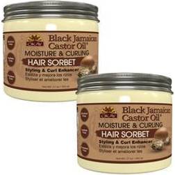 OKAY Black Jamaican Castor Oil Moisture & Curling Hair Sorbet (17 fl, oz