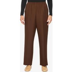 Alfred Dunner Women's Plus Classic Pants