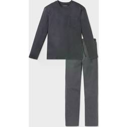 Schiesser Day and Night Long Pyjama Anthracite