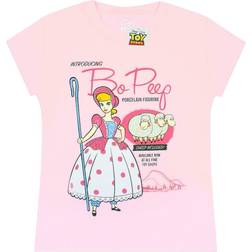 Toy Story Girls Bo Peep T-Shirt (9-11 Years) (Light Pink)