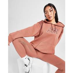 Nike Air swoosh pullover hoodie in mineral clay-Pink