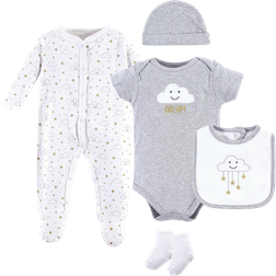 Hudson Cotton Layette Set - Gray Clouds (10158193)