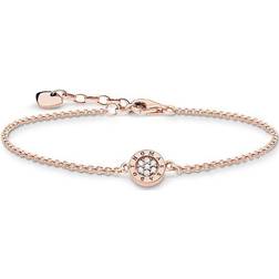 Thomas Sabo Bracelet classic pavé rose A2047-416-14-L19V