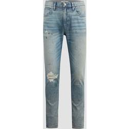 Hudson Zack Skinny Jeans Dusted Painter