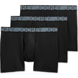 Jockey Men's 3pk. Logo Boxer Briefs