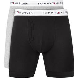 Tommy Hilfiger Big & Tall 2-Pk Boxer Briefs Orange/Blue orange/blue 1X