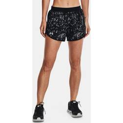 Under Armour Women's Fly-By 2.0 Printed Shorts Reflective