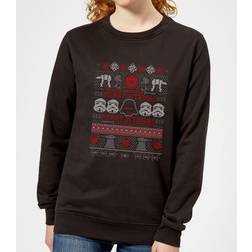 Star Wars Merry Sithmas Knit Women's Christmas Sweatshirt