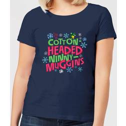 Elf Cotton-Headed Ninny-Muggins Women's Christmas T-Shirt