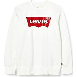 Levi's Kid's Batwing Crewneck Sweatshirt - White