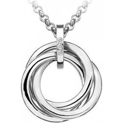 Hot Diamonds Trio Pendant - Silver