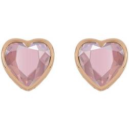 Radley 18ct Rose Plated Glass Stud Earrings