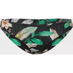 Hurley Flora Reversible Moderate Bikini Bottoms Flora Stripe