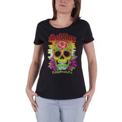 Sublime Colour Skull Ladies T-shirt