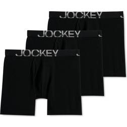 Jockey Men's 3-Pk. ActiveStretch 7" Boxer Briefs