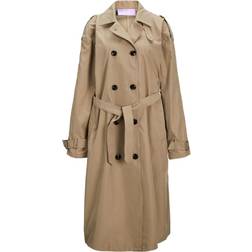 Jack & Jones Jxchoice Trenchcoat - Beige/Twill