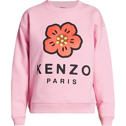 Kenzo Poppy Graphic Crewneck Sweatshirt - Rose