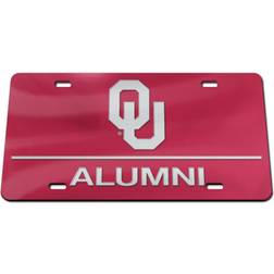 WinCraft Oklahoma Sooners Alumni Logo License Plate