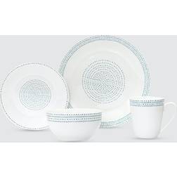 Godinger Stacatta 16-Pc. Dinnerware Set Dinner Set