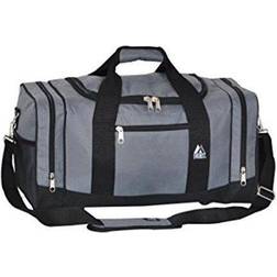 Everest Unisex Sporty Gear Duffel Bag Dark Gray