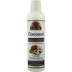 OKAY coconut oil deep moisturizing leavein conditioner