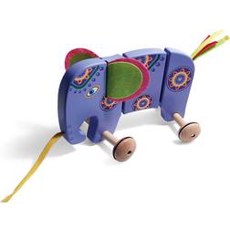 House of Marbles TiddlyTots Large Wooden Pull-Along Elephant