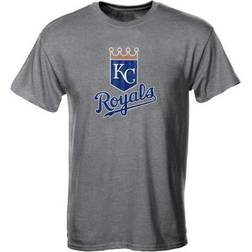 Soft As A Grape Kansas City Royals Youth Distressed Logo T-Shirt Royal