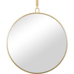 Varaluz Stopwatch Gold Round Accent Wall Mirror