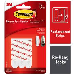 Command Medium Refill Picture Hook 9pcs